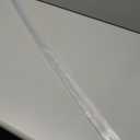 POZIA Clear Frameless Glass Shower Door Bottom Seal | Shower Door Sweep for Leak-Proof, Quick Installation to Create Reliable Water Barrier (1PACK-1/4in-23mm Gap)