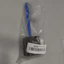 Champro Foam Base Plug with Optic Blue Tassel, Black, Optic Blue, B008F