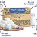 15 LBS Goats Milk Soap Base - Melt and Pour Supplies Kit for Soap Making - SLS/SLES & PEG free - Gentle & Noursihing Ingredients - Make Your Own Bulk For Adult Soapmaker - Easy to cut