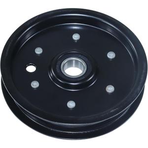 3 x 607525 Idler Pulley Replaces Hustler 607525 Pulley, Hustler 786848 Pulley for Hustler 36", 48", 54" TrimStar, 48", 54", 60" FasTrak, 48", 54", 60" FasTrak SDX, 48", 54" RD FasTrak Lawn Decks