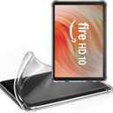 Zcooooool Case for Amazon Fire HD 10 Tablet (13th Gen, 2023) - Reinforced Corners 10.1" Cover (Transparent)