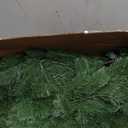 ELYKEN 9 FT Christmas Cedar Garland with Lights, Realistic Winter Christmas Decorations, Green Artificial Greenery Garland for Home Decor, Indoor, Table, Mantle, Wall