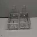Pack of 2 Humane Rat Trap Outdoor, Wanqueen Humane Mouse Traps Indoor, Small Rodent Chipmunk Trap and Other Live Animal Cage Catch and Release