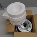 VIWINVELA 3 IN 1 Indoor Dryer Vent Kit Filter for Electric Dryer with 4-Inch by 5-Feet Proflex Duct (Silver)