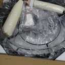 A AXILIXI Black Crystal Chandeliers,Contemporary 24'' Modern Ceiling Lights Fixtures Flush Mount Pendant Light 12 Lights 5-Tiers K9 Large Hanging Lamp for Entryway Dinning Room Living Room Bedroom