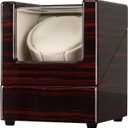 CHIYODA Watch Winder for Single Automatic Watches Solid Wooden Box with Mabuchi Motors (Brown - 5 Modes)