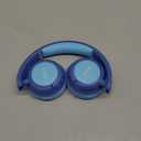 iClever BTH22 Kids Bluetooth Headphones, 60H Play Time, USB C Fast Charging, Bluetooth 5.4, AUX Cord,Safe Volume 74/85 dBA,Toddler Headphones for iPad/Tablet/Travel/School, Blue