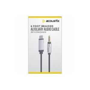 Acoustix™ Auxiliary Braided Audio Cable