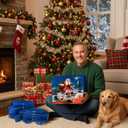 Pickmesh Christmas Grilling Gifts for Men Dad, Advent Calendar 2025 Gifts for Men Heavy Duty Stainless Steel BBQ Grill Tools Set Xmas BBQ Grill Accessories