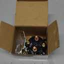 Starter Solenoid Switch Relay 4 Terminal Current 150A Max 800A Replacement for Trom-Betta 684-1251-212 684-1261-212 PowerSeal DC Contactor w/L-Bracket