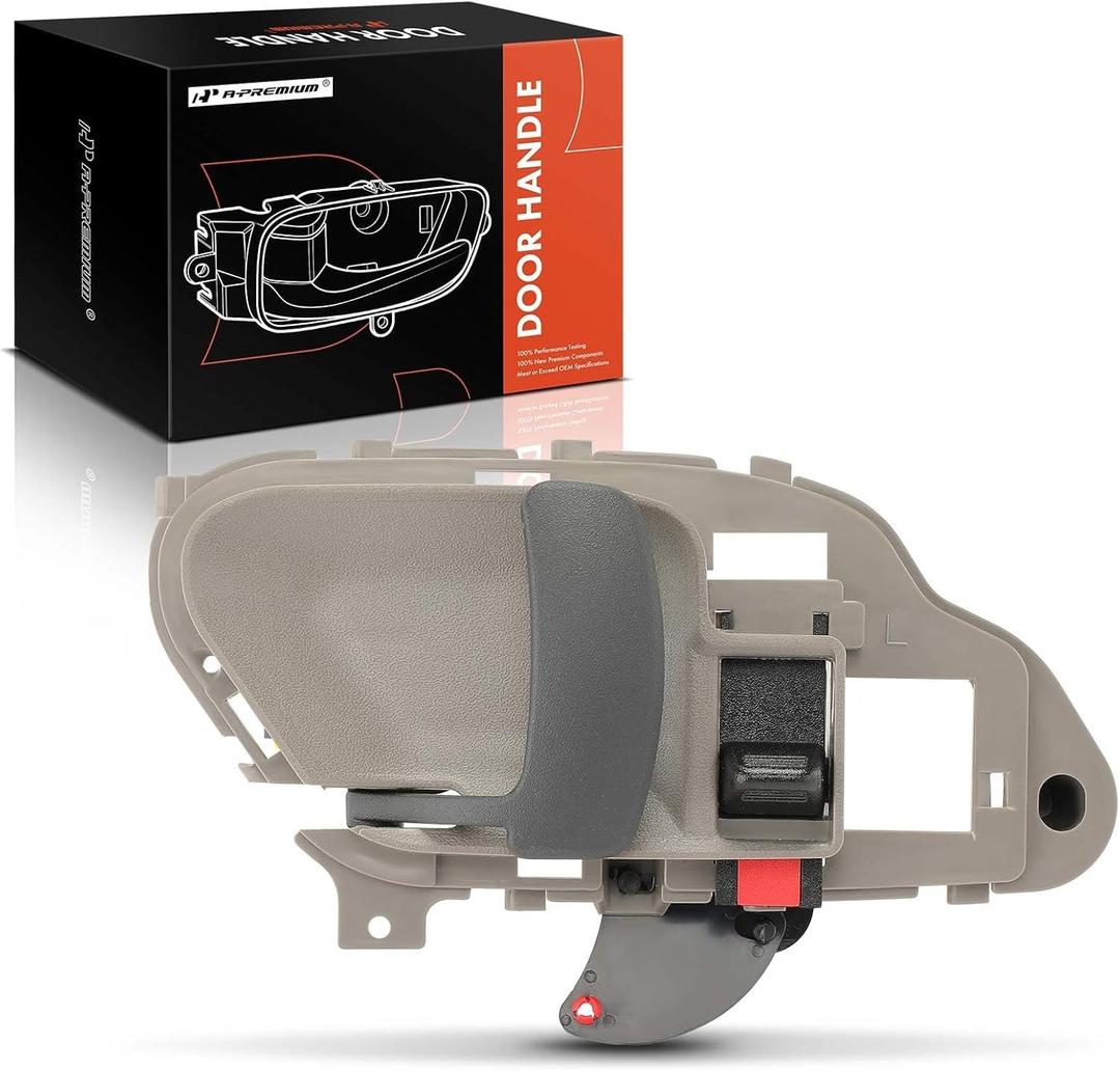 A-Premium Front or Rear Driver Side Interior Door Handle Compatible with Chevrolet Tahoe 1995-2000, C/K 1500 2500 3500 Suburban Pickup & GMC Yukon & Cadillac Escalade, Replace# 15708043