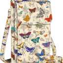 Cute Small Crossbody Purse Cell Phone Bags for Women - Leather Cellphone Wallet Purse with Shoulder Strap