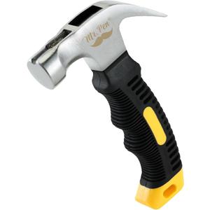Mr. Pen- 8oz Small Teal Magnetic Claw Nail Hammer for Women and Kids (Yellow)