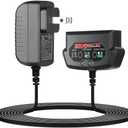 AVID POWER 20V Max Lithium Ion Battery Charger, Only Compatible with Avid Power 20V 1.5/2.0Ah Batteries (Excludes 3.0Ah Batteries)