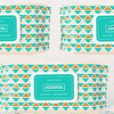 Joonya Hand Sanitizer Wipes, 80 Sanitizing Wipes, Resealable Packs (3 packs)