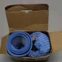 Supet Raised Inflatable Dog Cone Alternative Collars for After Surgery, Dog Donut Collar After Surgery, Soft Pet Cone for Small Medium Large Dogs to Stop Licking (M(Neck 9"-12.5"), Blue)