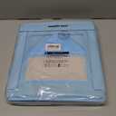 GRANNY SAYS Shoe Organizer for Closet, Fits up to 8 Pairs, 2 Pack Shoe Cubby Storage Containers with Side Mesh Pocket and Flip-Top Lids, Blue (Max Foot Length: 6")