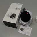 Fockety Wireless Induction Speaker, 5.3 Speaker with Magnetic Charging and 300 Rotatable Base, RGB Mood Light for Tablets, Home Office Travel Gifts (White)