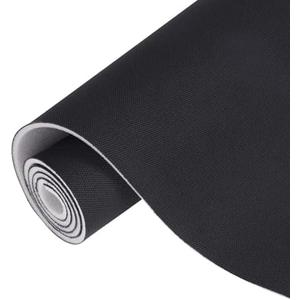 GoldWheel Auto Headliner Fabric Mesh Type 60" Wx98 L with Foam Backing Interior Replacement Headliner Material, for All Vehicles RV Boat Home Roof Upholstery Fabric, Black