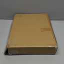 Anbte Folding Camping Table, Aluminum 24" x 16" Adjustable Height Small Folding Table with Carrying Handle, Lightweight, Portable Camping Table Waterproof for Outdoor Indoor Picnic Beach BBQ (Black)