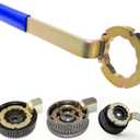 STD Intake/Exhaust Cam Sprocket Wrench Tool for Subaru Impreza WRX STI, Forester XT, Legacy GT, Outback XT, Saab 9-2X, Baja Spline Camshaft Pulley Holder 2 in 1