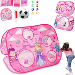 3-in-1 Sticky Game Set for Kids, Girls' Party Games, Multiple Game Combinations, Soccer Bean Bag Throwing Toy Set