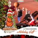 3 x Basketball Ornaments 2026 - Thoughtful Basketball Lovers Gifts for Boys Girls Coach Player Team, Sport Gifts for Teens, Christmas Ornaments for Tree Decor, Birthday Gift for Friends Sport Fans