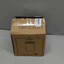 Sweejar Kitchen Canisters Ceramic Food Storage Jar, Stackable Containers with Airtight Seal Wooden Lid for Serving Ground Coffee, Tea, Sugar, Salt and More - 16 Fl Oz (Red)