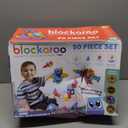 Blockaroo Magnetic Foam Building Blocks 50-Piece Set, Bath & Bathtub Toys for Toddlers, Sensory STEM Building Blocks for Kids Ages 3-5, One Size