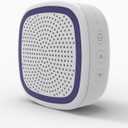 White Noise Machine,Wireless Connect Sound Machine with 36 Soothing Sounds, Sleep Machine for Adults Baby KidsMemory Function,3 Timers,15 Volume Levels for Home, Office, Travel. (White-Blue, Small)