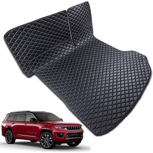 Cargo Liners Compatible with 2022-2025 Jeep Grand Cherokee 5 Seat (Not fit L) Trunk Mat and Rear Backrest Cargo Mat