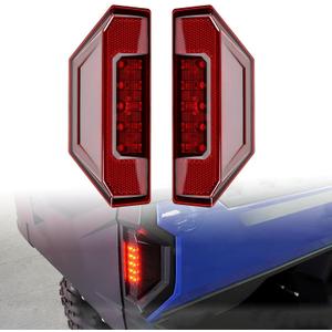 UTV LED Tail Lights Compatible with Polaris Ranger 900 XP 1000 570 Full Size 2014-2024, General XP XP4 1000 2017-2021, Replaces #2412774 2411866, Red Taillights Brake Stop Light (2 pack)