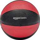 Amazon Basics Weighted Medicine Ball for Core Strength, Strength Training, Full-Body Workouts and Balance Exercises 8LB