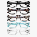 Gaoye Professional Reading Glasses for All Day - Computer Readers with Blue Light Protection - Value Pack 1.75
