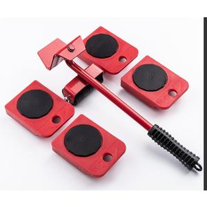 Large Furniture Mover Tool Set, 5 Pcs Appliance Lifter and Mover for Lifting and Moving Less Than 220 Pounds (M)