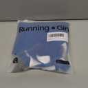 RUNNING GIRL Sports Bras for Women, Medium-High Impact Running Strappy Sports Bra with Removable Pads (X-Large, Royal Blue)