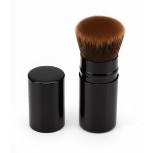Flat Top Retractable Makeup Brush by Keshima  Premium Retractable Kabuki Brush, for Foundation Liquid Makeup, Powder, Cream and Blush