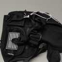 Tactical Running Chest Bag with Anti-Bounce Design, Water-Repellent & Concealed Pistol Holster  Adjustable 4-Strap, Water Bottle Holder, Reflective Safety for Hiking, Cycling, Workouts