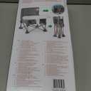 Bright Starts Pop 'N Sit Portable Booster, Indoor/Outdoor Use, Floor Seat with Feeding Tray, Grey, 6 Mos - 3 Yrs (Core Gray)