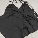 Women's Medium Black Tank Top Bohemian Triangle