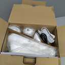 VTech SN5147 Amplified Corded/Cordless Senior Phone with Answering Machine, Big Buttons, 90dB ExtraLoud Visual Ringer, 50dB Audio Assist, Call Blocker, White