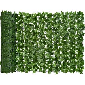DearHouse Artificial Ivy Privacy Fence, 157.5x39in Artificial Hedges Fence and Faux Ivy Vine Leaf Decoration for Outdoor Decor, Garden Decor