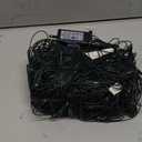 12ft x 5ft 360 LED Christmas Net Lights, 8 Modes Waterproof With Timer Low Voltage Connectable Mesh Lights for Trees, Bushes, Shurb, Garden, Outdoor Decoration(1 Pack, Green Wire, Blue)