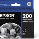 Epson T200 DURABrite Ultra Ink Standard Capacity Black Cartridge (T200120) for Select Expression and Workforce Printers