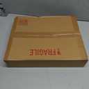 FrameWorks 11x14 Driftwood Wooden Shadow Box Frame  Soft Felt Back, Tempered Glass, and Included Elegant White Ball Push Pins (Natural)