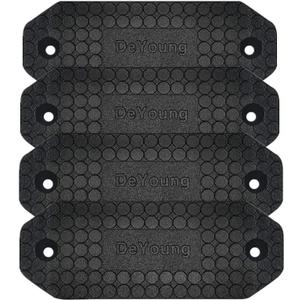 Gun Magnet 56lbs Rated Magnetic Gun Mount, Anti Scratch Premium Rubber Coated Holder for Rifle Pistol Magazines in Vehicle Truck Car Wall and Desk, Indoor Gun Racks