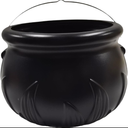 Witch Cauldron Pot Novelty Halloween Candy Cauldron Practical Candy Bucket Party Supplies for Dining Room Bar Holiday Kitchen
