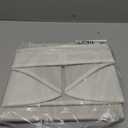 GRANNY SAYS Closet Storage Bins, Clothes Organizer and Storage Bins, Trapezoid Storage Boxes with Handles, Storage Baskets for Shelves, Pearl White, Medium, 3-Pack