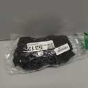 Floerns Women's Elegant Long Dress Asymmetrical Off Shoulder Ruched Slit Bodycon Cocktail Dresses Black Medium