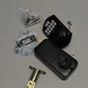 TEEHO TE001 Keyless Entry Door Lock with Keypad - Smart Deadbolt Lock for Front Door with 2 Keys - Auto Lock - Easy Installation - Matte Black